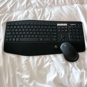 Logitech K850 Keyboard + Mouse, Black ⚫️